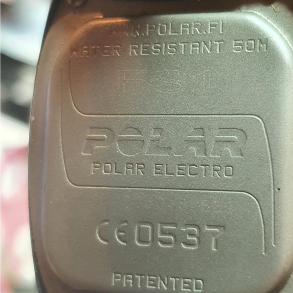 🦋10/$20🦋 Polar FS1 Heart Rate Monitor Blue Women's Watch (Watch Only) - Picture 4 of 4